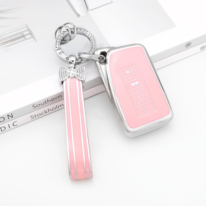 PIFOOG Key Fob Cover for Lexus RX is NX ES