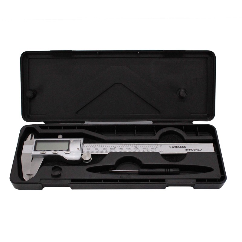 HFS(R) Digital Caliper 5.9 inches (150 mm), Stainless Steel, Accuracy