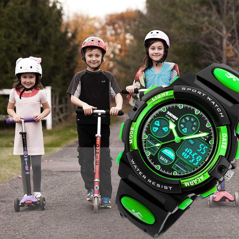 Boys Watches Ages 11-15 Waterproof, Kids Digital Sport Waterproof Watch