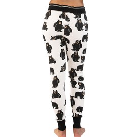 Lazy One Mama Bear Leggings, Tees, Pajama Separates and Cozy Casual Loungewear for Women (Large)