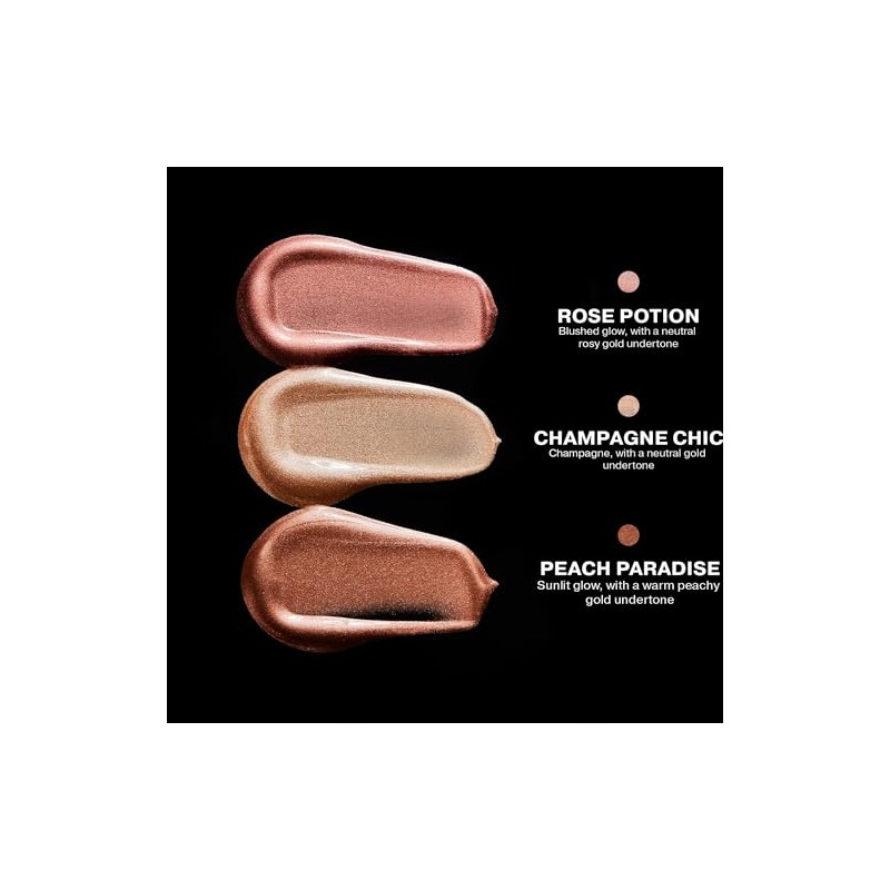 Rollaway Glow Liquid Highlighter - Champagne Chic by Iconic London