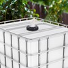 PATIKIL 45° IBC Lid Filter Cover 163mm Plastic Ton Barrel