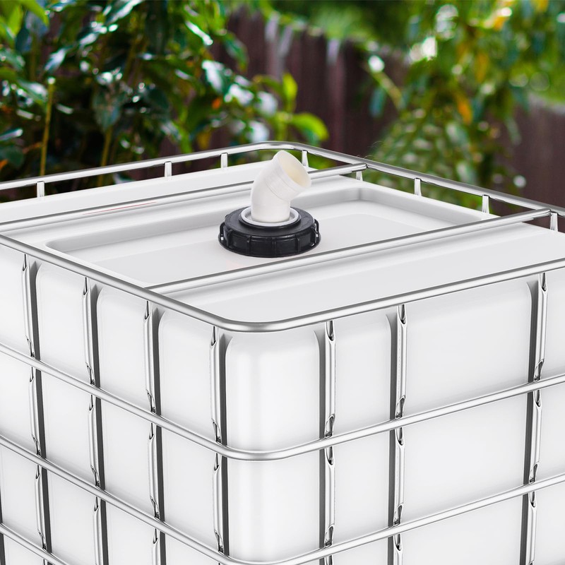PATIKIL 45° IBC Lid Filter Cover 163mm Plastic Ton Barrel