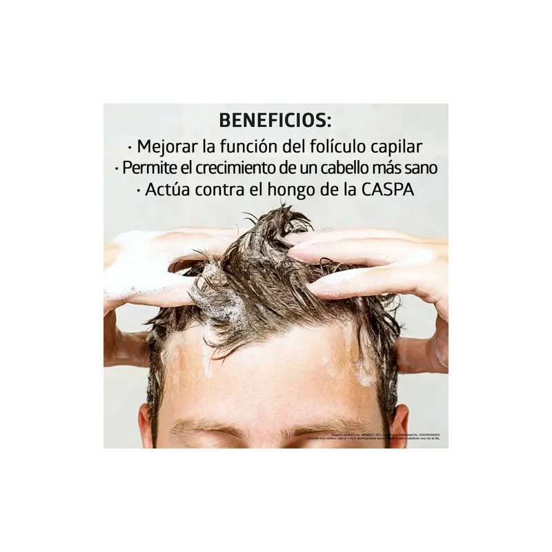 Shampoo 1 Sistema Gb Anticaída Y Anticaspa Hombre 230 Ml