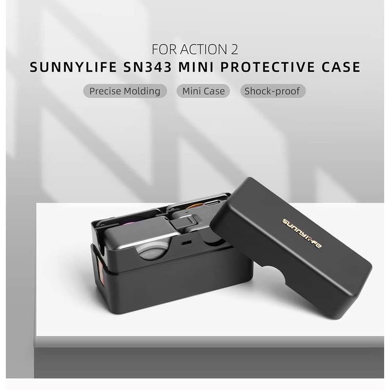 Protective Case for DJI Action 2, Cochanvie Sunnylife Mini Protective