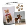 jojofuny 5pcs DIY Pet Bell Decor Brass Bells Ornaments for