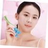 Mikinona Face Massaging Tool Lightweight V-shaped Facial Roller for Home