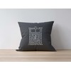 Tardis Black Cushion Cover 50 cm x 50 cm 100%