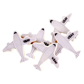 1 Dz. Plane Cookies! Lots of Styles! USAF, Navy, Military, Pilot Themed Birthday Party Favors or Ceremony Gift!