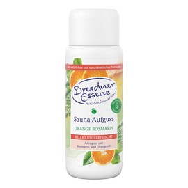 Dresdner Essenz Sauna-Aufguss mit natürlichen und naturidentischen Duftstoffen | anregend und belebend mit Rosmarin- und Orangenöl| 250 ml