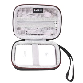 LTGEM Hard Case for Cannon Ivy Mini/Canon IVY 2 Mini Photo Printer and Canon Ivy CLIQ CLIQ+ CLIQ 2 CLIQ+2 Instant Camera Printer(Black)