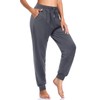 ASIMOON Womens Sweatpants Stretch Lightweight Joggers with Pockets Comfy High