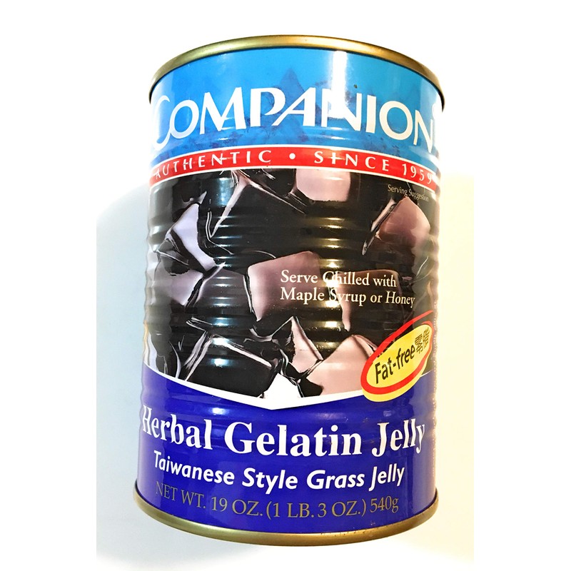 Companion Herbal Gelatin Jelly 19 Oz(2 Pack)爽滑凉粉仙草