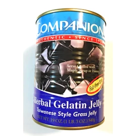 Companion Herbal Gelatin Jelly 19 Oz(2 Pack)爽滑凉粉仙草