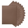 Silunkia 60 Sheets Coffee Color Cardstock 8.5 x 11 Heavyweight