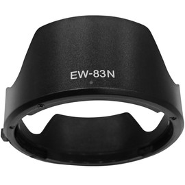 EW-83N Lens Hood for CANON RF 24-105mm F4L is USM (Not Fit RF24-105mm F4-7.1 is STM) Lens, HUIPUXIANG 77mm Lens Hood