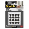 Scotch Black Adhesive Bumper Pads 40 PCS, Self-Stick Rubber Pads