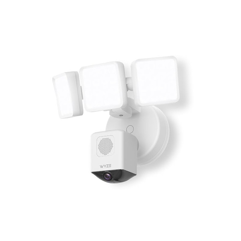 WYZE Floodlight Camera Pro, PCMag Editors' Choice 3000-Lumen LEDs, 2.5K