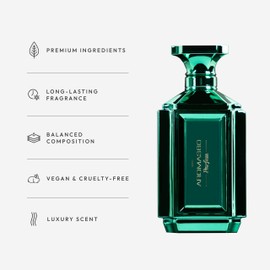 Aroma360 Women's Perfume - Luxurious Fragrance - Notes of Coconut, Bergamot & Valencia Orange - Green, 200mL/6.7 fl oz