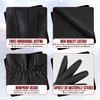 The AMA LOOK Genuine Winter Leather Driving Gloves for Men,
