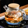 PARACITY Glass Teapot Stovetop 20 OZ/600ml, Borosilicate Clear Tea Kettle
