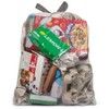 Ultrasac 13 Gallon 0.69 MIL Clear Drawstring Trash Bags -