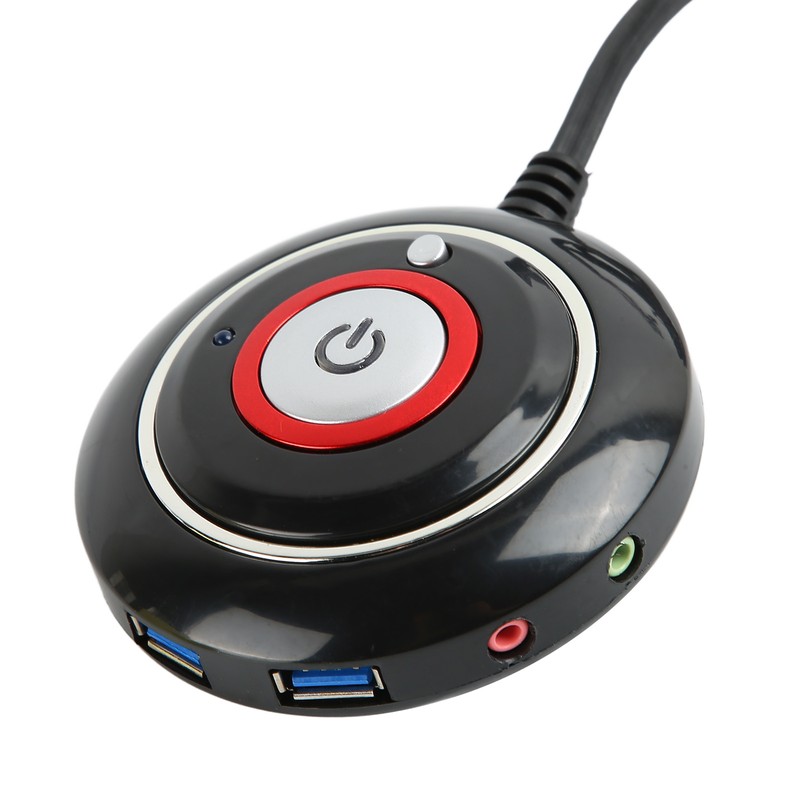 PC Power Button Strong ABS Light Weight Simple Installation Plug