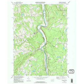 YellowMaps Damascus PA topo map, 1:24000 Scale, 7.5 X 7.5 Minute, Historical, 1993, Updated 1995, 26.8 x 21.9 in - Tyvek