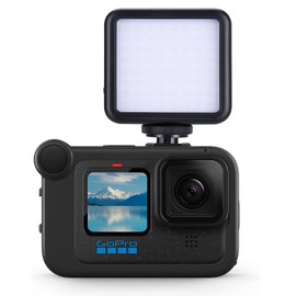 Suptig 2500mAh LED Video Light 3 Cold Shoe, Rechargeable Soft Light Panel, Portable Photography Lighting for Gopro DJI OSMO Sony DSLR Canon Nikon Camera Vlogging