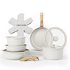 Country Kitchen Cookware Set with Removable Handle, Oven & RV