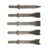 5pcs Air Hammer Chisel Set Pneumatic Hammer Bit Set for