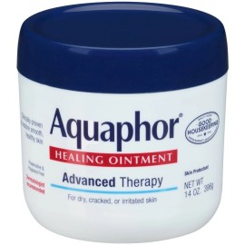 Aquaphor Advanced Therapy Healing Ointment Skin Protectant Fragrance Free 14oz