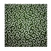 Arabesque Pattern Furoshiki 100% Cotton Made in Japan Green Bag