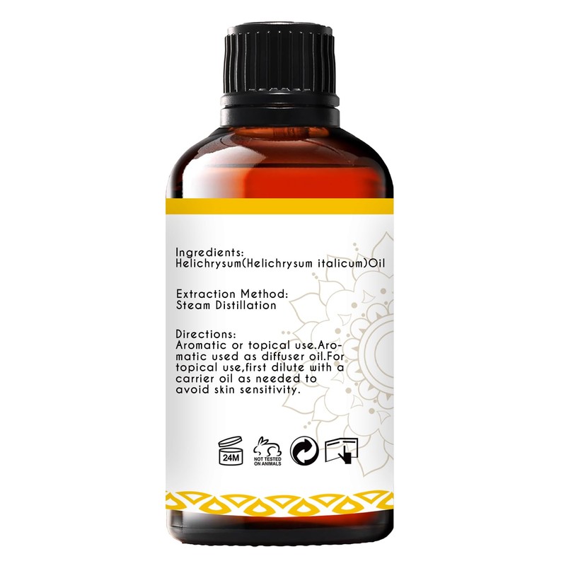 LOTUSJOY Helichrysum Essential Oil - 30ml/1 Oz
