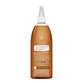 Method Daily Wood Cleaner, Almond, Plant-Based Formula That Cleans Shelves, Tables and Other Wooden Surfaces While Removing Dust & Grime, 28 Oz Spray Bottles, (Pack of 8)