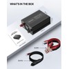 600W Inverter 12V to 110V, DC to AC Car Power