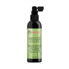 Mielle Rosemary & Mint Scalp Cleansing Oil, Gently Cleanses, 118 ml | No-Rinse Formula, Infused with Rosemary, Mint & Biotin, Refreshes Scalp, Ideal for Post-Workout Care, Supports Hair Health