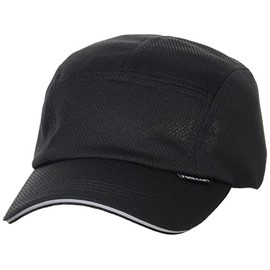 Forecast Casual Cap, Mesh Jet Cap, Head Circumference 22.4 - 23.6 inches (57 - 60 cm), Black