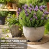 42Pack Plant Pot Feet, Pot Risers for Outdoor Planters, Rubber