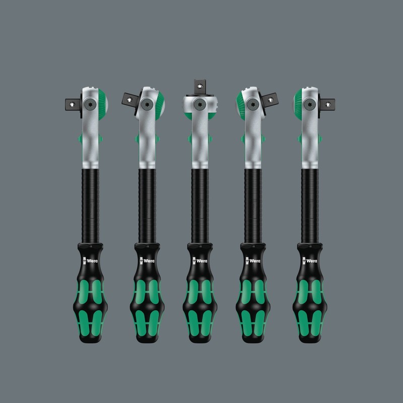 Wera 073261 Zyklop 8000B Ratchet 3/8" Drive 199mm Carded