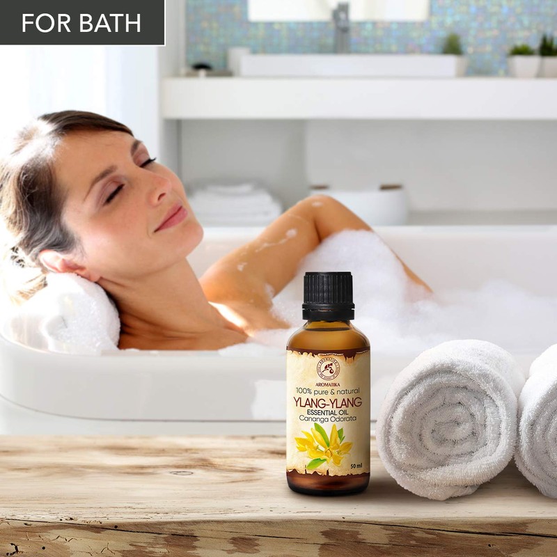 Ylang-Ylang Essential Oil 1.7 Fl Oz - Cananga Odorata -