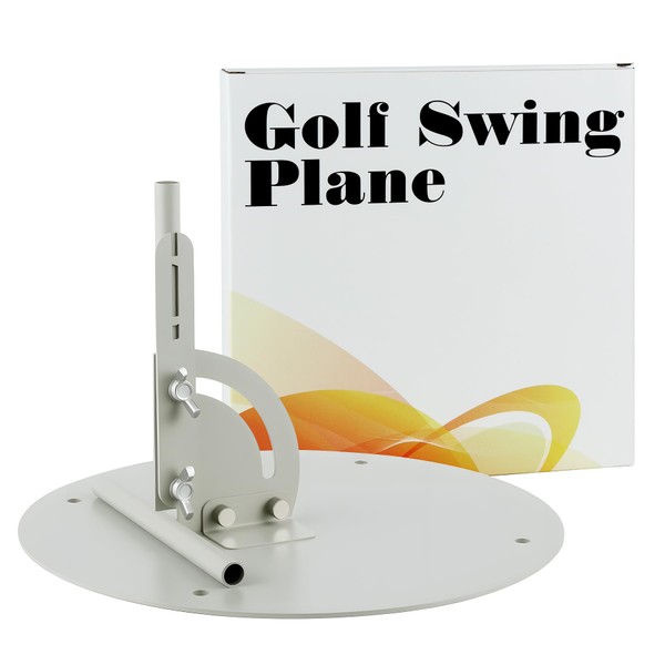 winbat Golf Practice Plate Durable Metal Professional Golfing Swing Plane