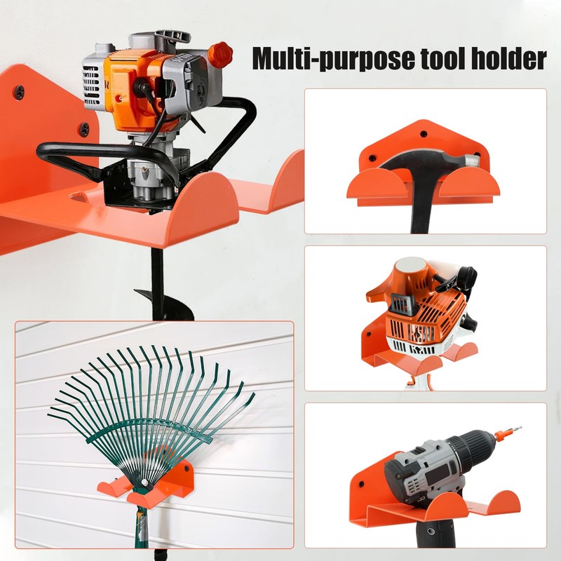 MLYNZXJSY 1 Pack Weed Eater Hanger Wall Mounted Weedeater Garage