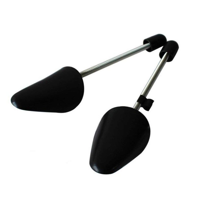 QUUPY 4 Pairs Adjustable Length Plastic Shoe Tree Spring Shoe