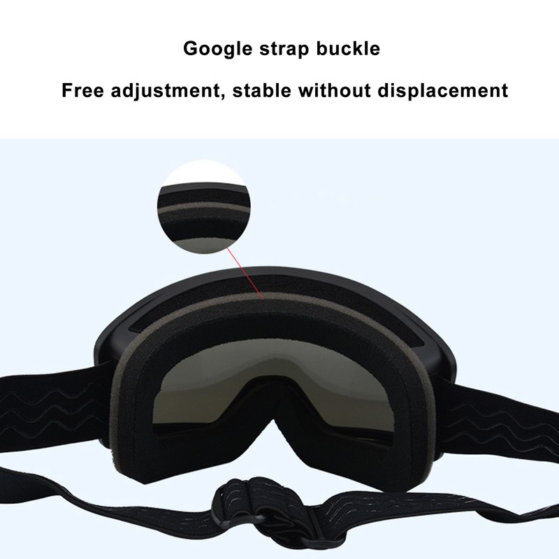 Anti Fog Ski Goggles UV Protection Adjustable Men Women Adult