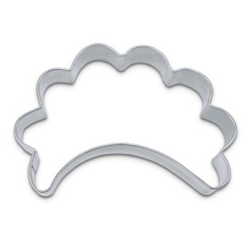 Staedter Muskatino Shape Cookie Cutter, Silver