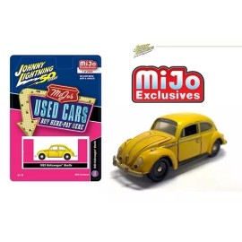 Johnny Lightning 1/64 Used Cars 1965 Volkswagen Beetle Rusted Limited JLCP7220