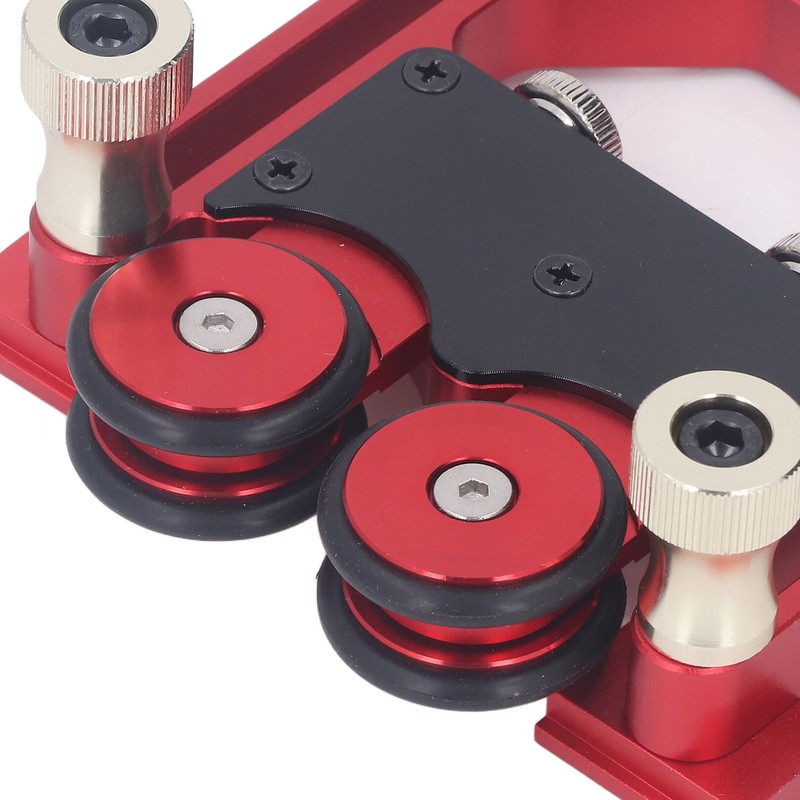 Table Saw Stock Roller Woodworking Double Wheel Sliding Feeding Guide