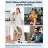 Hydrogen Water Bottle 3300+ PPB, 460ML/16.23OZ Rapid Hydrogen Water Generator