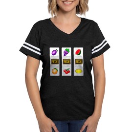 CafePress Slot Machine T Shirt Women's Football T-Shirt Smoke Gray